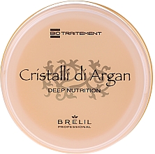 Tief pflegende Haarmaske mit Arganöl und Aloe Vera - Brelil Bio Traitement Cristalli d'Argan Mask Deep Nutrition — Bild N3