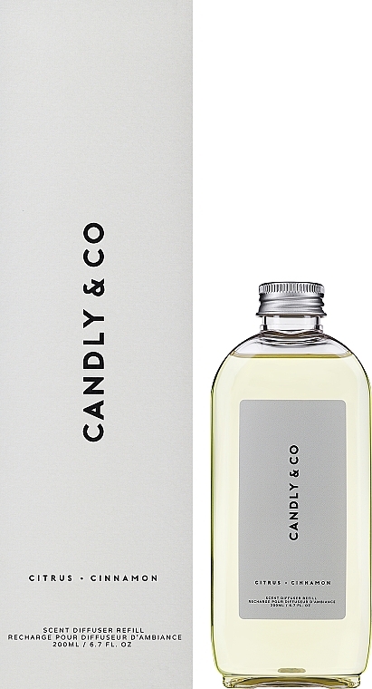 Raumerfrischer - Candly & Co No.3 Candle Cytrusy/Cynamon (Refill)  — Bild N1