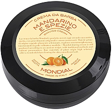 Rasiergel - Mondial Luxury Shaving Cream Plexi Bowl Mandarin — Bild N2