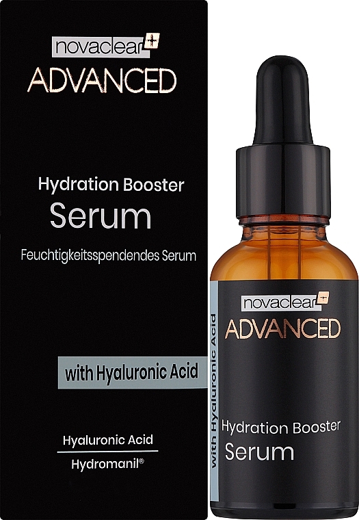 Feuchtigkeitsspendendes Serum mit Hyaluronsäure - Novaclear Advanced Hydration Booster Serum with Hyaluronic Acid — Bild N2