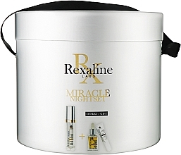 Düfte, Parfümerie und Kosmetik Gesichtspflegeset - Rexaline Line Killer X-Treme Miracle Night (Serum 30ml + Elixier 30ml + Creme 10ml)