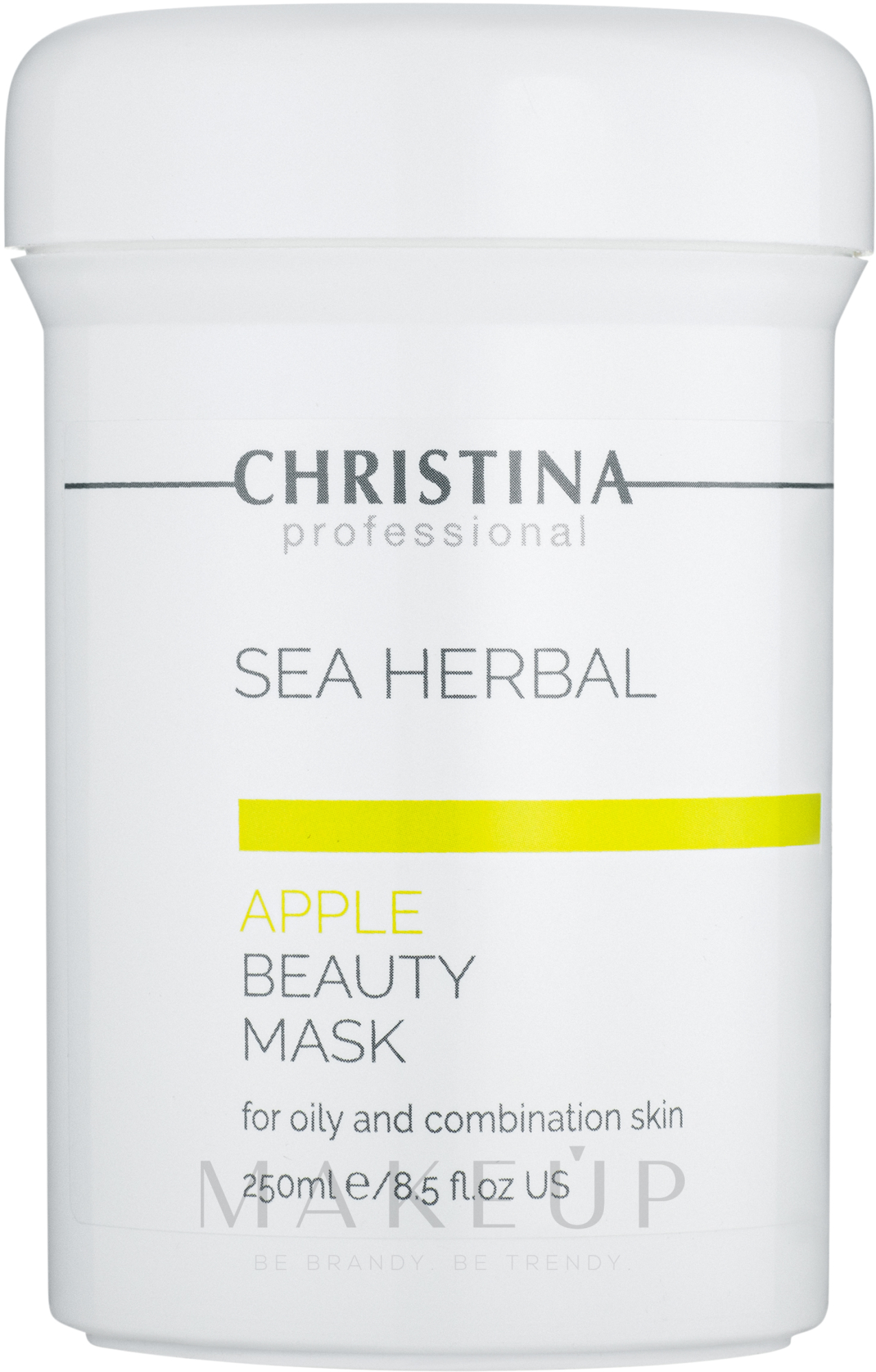 Apfelmaske für fettige und Mischhaut - Christina Sea Herbal Beauty Mask Green Apple — Foto 250 ml