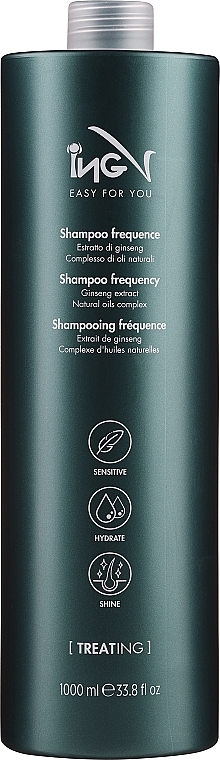 ING Professional Treating Frequence Shampoo - Shampoo für den täglichen Gebrauch für alle Haartypen — Bild N1