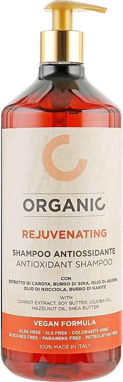 Verjüngendes Shampoo für alle Haartypen - Punti Dii Vista Organic Rejuvenating Antioxidant Shampoo — Bild N1