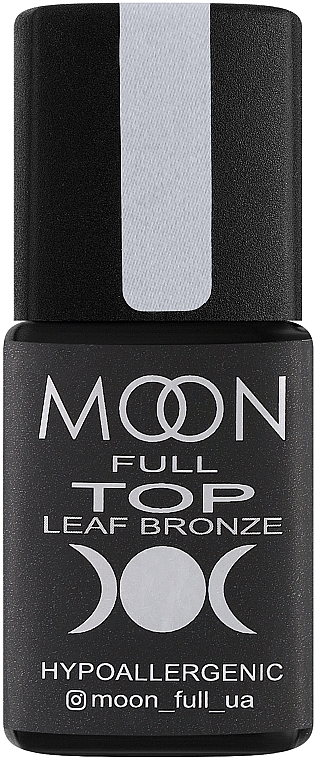 Nagelüberlack - Moon Full Top Leaf Bronze — Bild N1