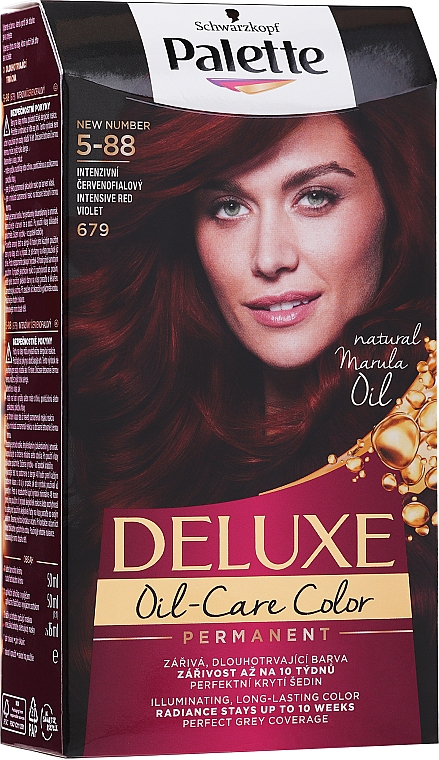 Permanente Haarfarbe - Palette Deluxe Oil-Care Color 3 Ks — Foto N3