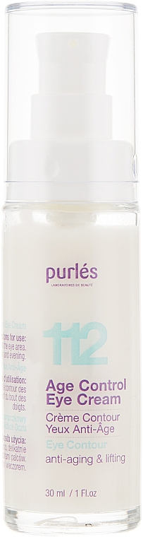 Augencreme - Purles 112 Age Control Eye Cream — Bild N1