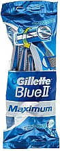 Einwegrasierer-Set 4-tlg. - Gillette Blue II Maximum — Bild N1