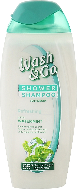 2in1 Shampoo-Duschgel Refreshing - Wash&Go Shower Shampoo — Bild N1