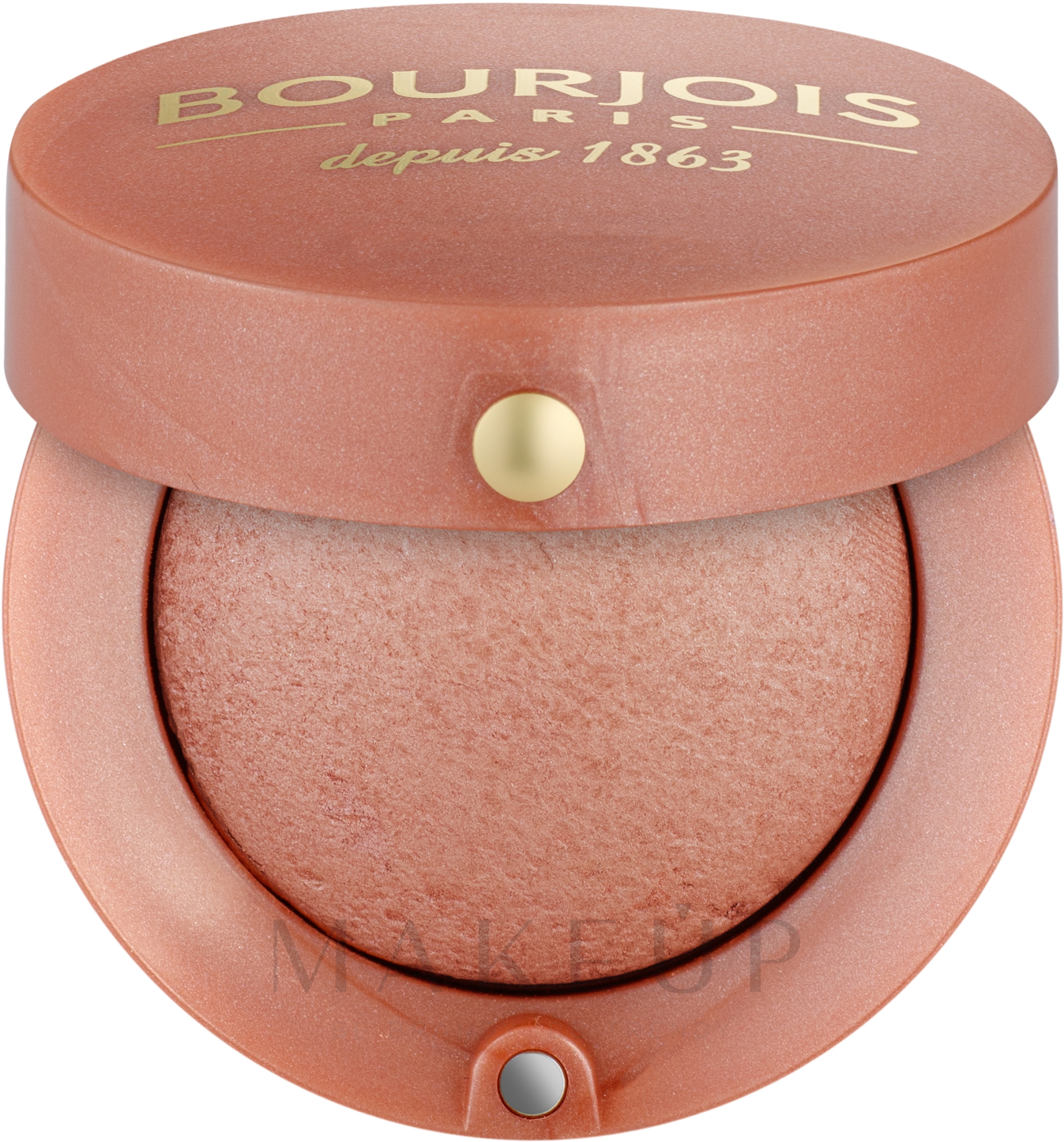 Gesichtsrouge - Bourjois Little Round Pot Blusher — Foto 3 - Brun Cuivre