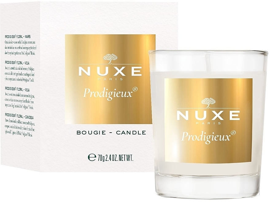 Nuxe Prodigieux - Duftset (Parfum /15 ml + Trockenöl /100 ml + Duschgel /100 ml + Duftkerze /70 g)  — Bild N10