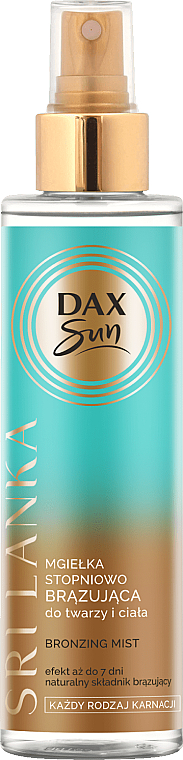 Körperspray Sri Lanka - Dax Sun Sri Lanka Bronzing Mist — Bild N1