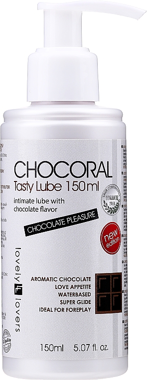 Gleitgel für den Intimbereich mit Schokoladenduft - Lovely Lovers Chocoral Tasty Lube — Bild N1