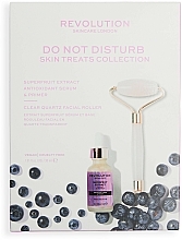 Gesichtspflegeset - Revolution Skincare Do Not Disturb Skin Treats Collection (Gesichtsserum 30ml + Quarz-Gesichtsmassageroller 1 St.) — Bild N2