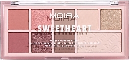 Düfte, Parfümerie und Kosmetik Lidschatten-Palette - Moira Sweetheart Pressed Pigment Palette