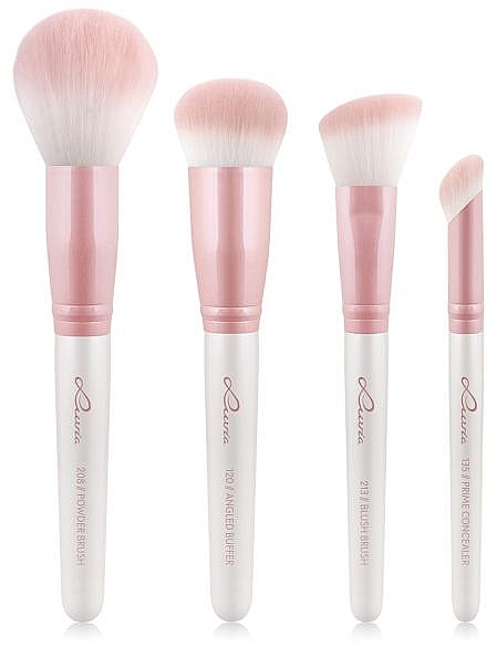 Make-up-Pinsel-Set 4-tlg. - Luvia Flawless Face Brush Set — Bild N1