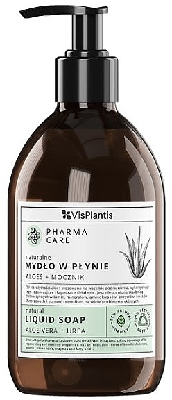 Flüssigseife Aloe - Vis Plantis Pharma Care Aloe + Urea Liquid Soap — Bild N1