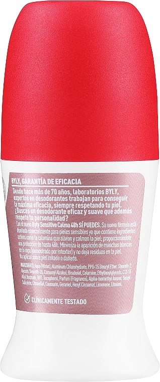 Deo Roll-on - Byly Sensitive Calma 48h Deodorant Roll On — Bild N1