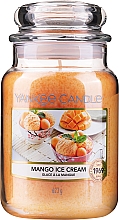 Düfte, Parfümerie und Kosmetik Duftkerze Mango Ice Cream - Yankee Candle Mango Ice Cream