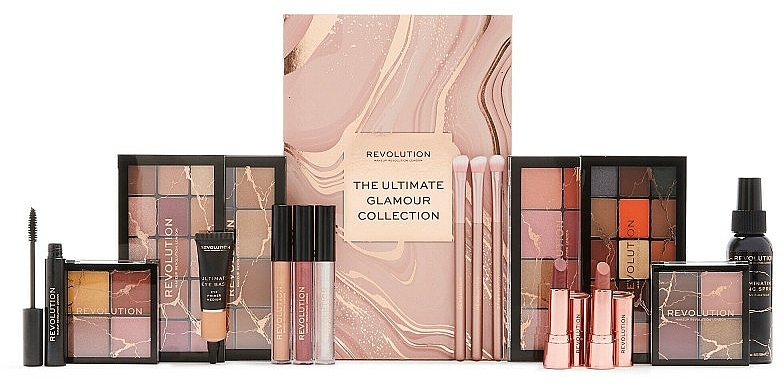 Make-up Set Adventskalender - Makeup Revolution Ultimate Glamour Collection 12 Days Of Christmas Advent Calendar — Bild N3