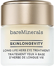 Düfte, Parfümerie und Kosmetik Anti-Aging Creme für die Augenpartie mit pflanzlichen Extrakten - Bare Minerals Skinlongevity Long Life Herb Eye Treatment