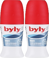 Düfte, Parfümerie und Kosmetik Set - Byly For Men Deodorant Roll-On (2xdeo/50ml)