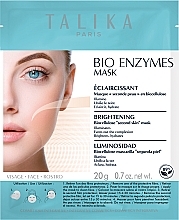 Düfte, Parfümerie und Kosmetik Aufhellende Tuchmaske für das Gesicht mit Bioenzymen - Talika Bio Enzymes Brightening Mask