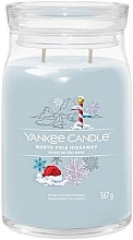 Duftkerze im Glas mit 2 Dochten North Pole Hideaway - Yankee Candle Singnature — Bild N2