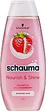 Pflegeshampoo mit Erdbeere-, Bananen- und Chiasamen-Extrakt - Schauma Nature Moments Shampoo — Bild N3