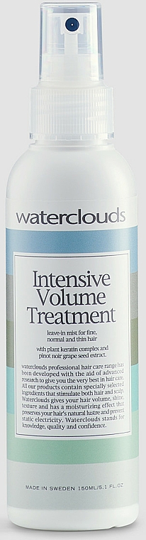 Haarspray mit Keratin und Traubenkernextrakt - Waterclouds Intensive Volume Treatment — Bild N2