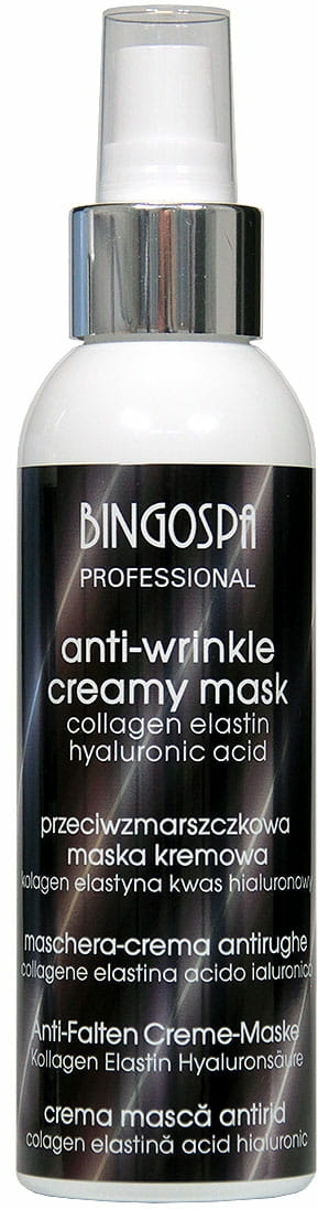 Anti-Falten Creme-Maske mit Kollagen und Hyaluronsäure - BingoSpa Artline Anti-Wrinkle Cream Mask — Bild 135 g