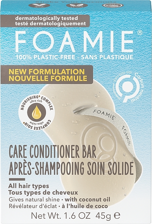 Fester Conditioner - Foamie Shake Your Coconuts Care Conditioner Bar — Bild N1