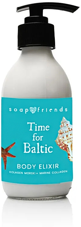 Körperelixier mit Meereskollagen - Soap&Friends Time For Baltic Body Elixir — Bild N1