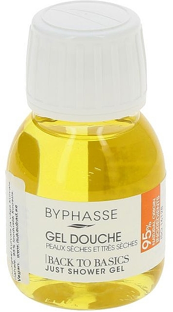 Duschgel für trockene bis sehr trockene Haut - Byphasse Back To Basics Shower Gel — Bild N1