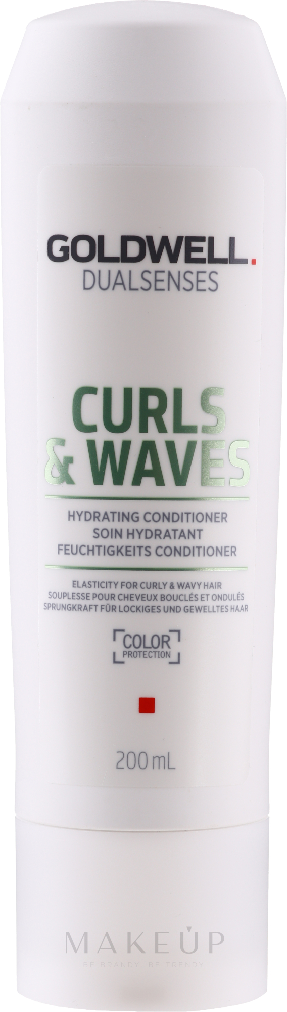 Feuchtigkeitsspendende Haarspülung für lockiges und welliges Haar - Goldwell Dualsenses Curls & Waves Conditioner — Bild 200 ml
