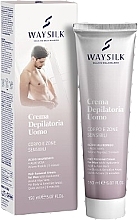 Enthaarungscreme für Männer - Waysilk Men’s Hair Removal Cream  — Bild N1