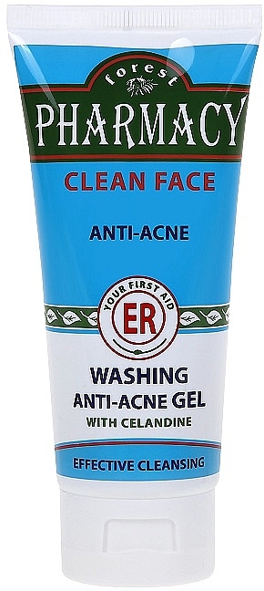 Anti-Akne Gesichtsreinigungsmilch gegen Mitesser mit Schlangenmilch - Forest Pharmacy Washing Anti-Acne Gel — Bild N3