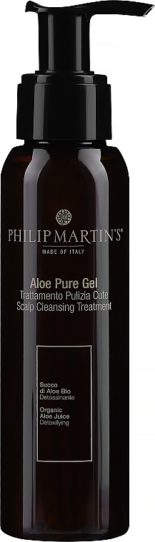 Gel zur Tiefenhydratisierung der Kopfhaut - Philip Martin's Aloe Pure Gel — Bild N1