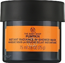 Düfte, Parfümerie und Kosmetik Gesichtsmaske mit Kürbis - The Body Shop Pumpkin Instant Radiance In-Shower Mask