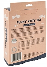 Gesichtspflegeset - Mond'Sub Funny Kitty Set (Gesichtsmaske 24ml + Stirnband 1 St.)  — Bild N4