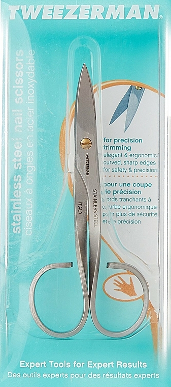 Nagelschere 3005-R - Tweezerman Stainless Steel Nail Scissors — Bild N2