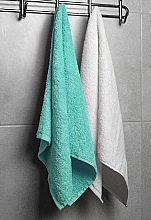 Gesichtstücher-Set weiß und türkis Twins - MAKEUP Face Towel Set Turquoise + White — Bild N3