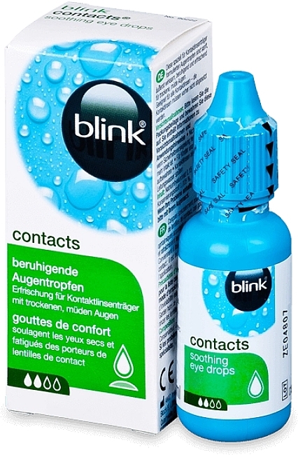 Beruhigende Augentropfen - Bausch & Lomb Blink Contacts  — Bild N1