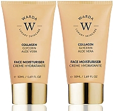 Düfte, Parfümerie und Kosmetik Set - Warda Skin Lifter Boost Collagen Moisturizer (face/cr/2x50ml)