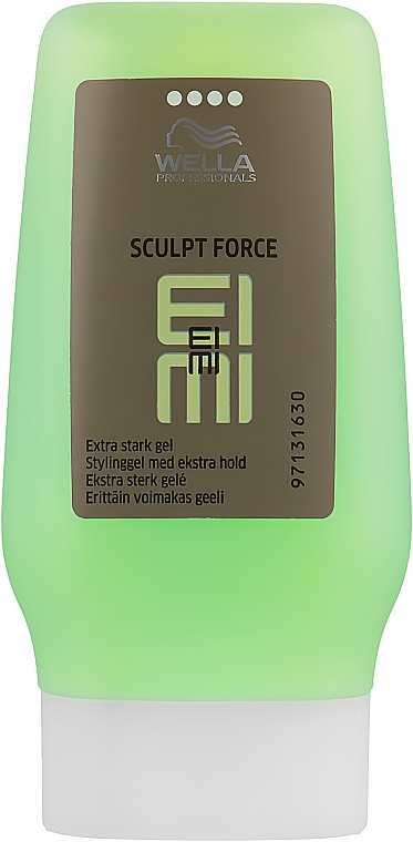 Haargel Extra starker Halt - Wella Professionals EIMI Sculpt Force Flubber Gel — Bild N1