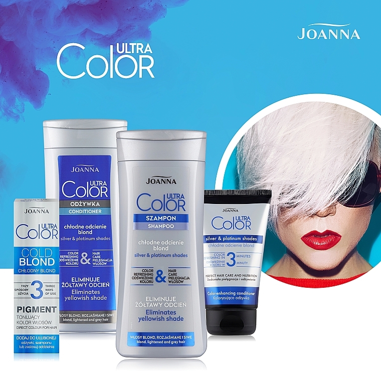 Conditioner für gebleichte und graue Haare - Joanna Ultra Color System — Bild N4