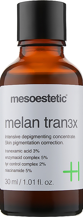 Depigmentierendes Serum - Mesoestetic Melan Tran3x Intensive Depigmenting Concentrate Serum — Bild N1