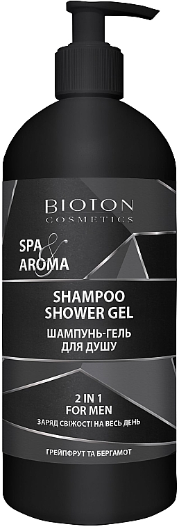 2in1 Herrenshampoo-Duschgel - Bioton Cosmetics Spa & Aroma Men Shampoo Shower Gel — Bild N1