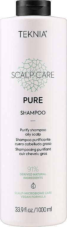 Mizellen-Shampoo für fettige Kopfhaut - Lakme Teknia Scalp Care Pure Shampoo — Bild N3