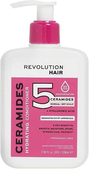 Haarspülung - Revolution Haircare 5 Ceramides + Hyaluronic Acid Hydrating Conditioner — Bild N1